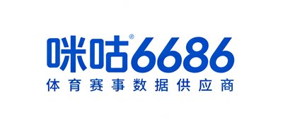 咪咕视频品牌Logo，6686体育赛事数据供应商。